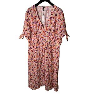 Nobody's Child dress floral women's size 24 NEW WITH TAGS